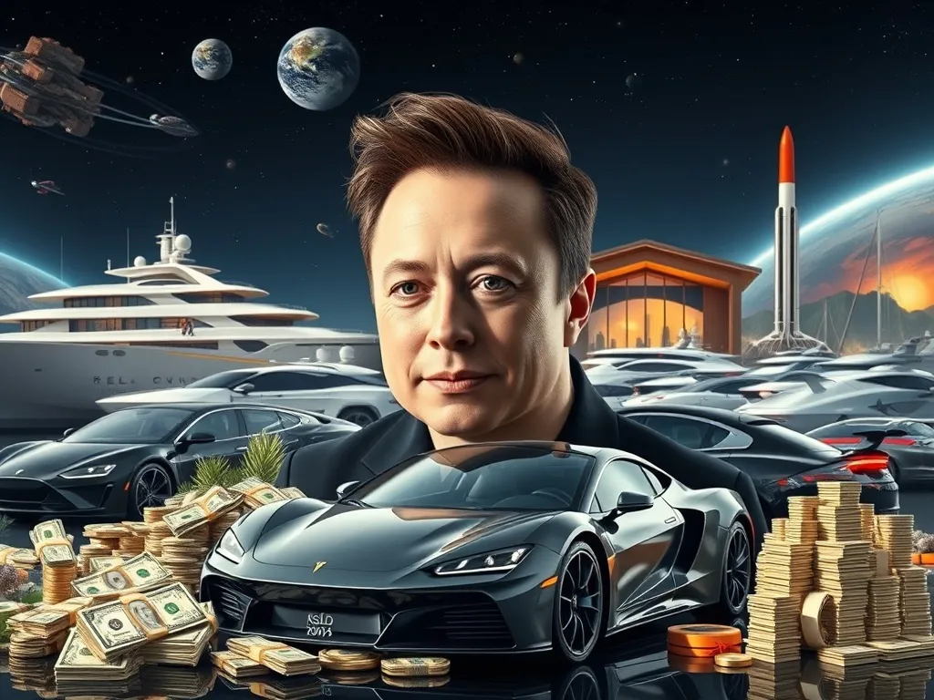 Ile pieniędzy ma Elon Musk? Odkryj jego niewyobrażalny majątek!